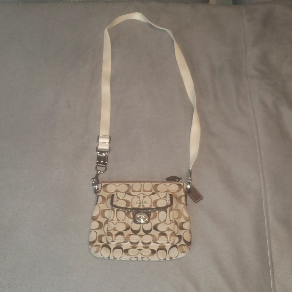 COACH  Brown Cross Body Bag with Adjustable Strap